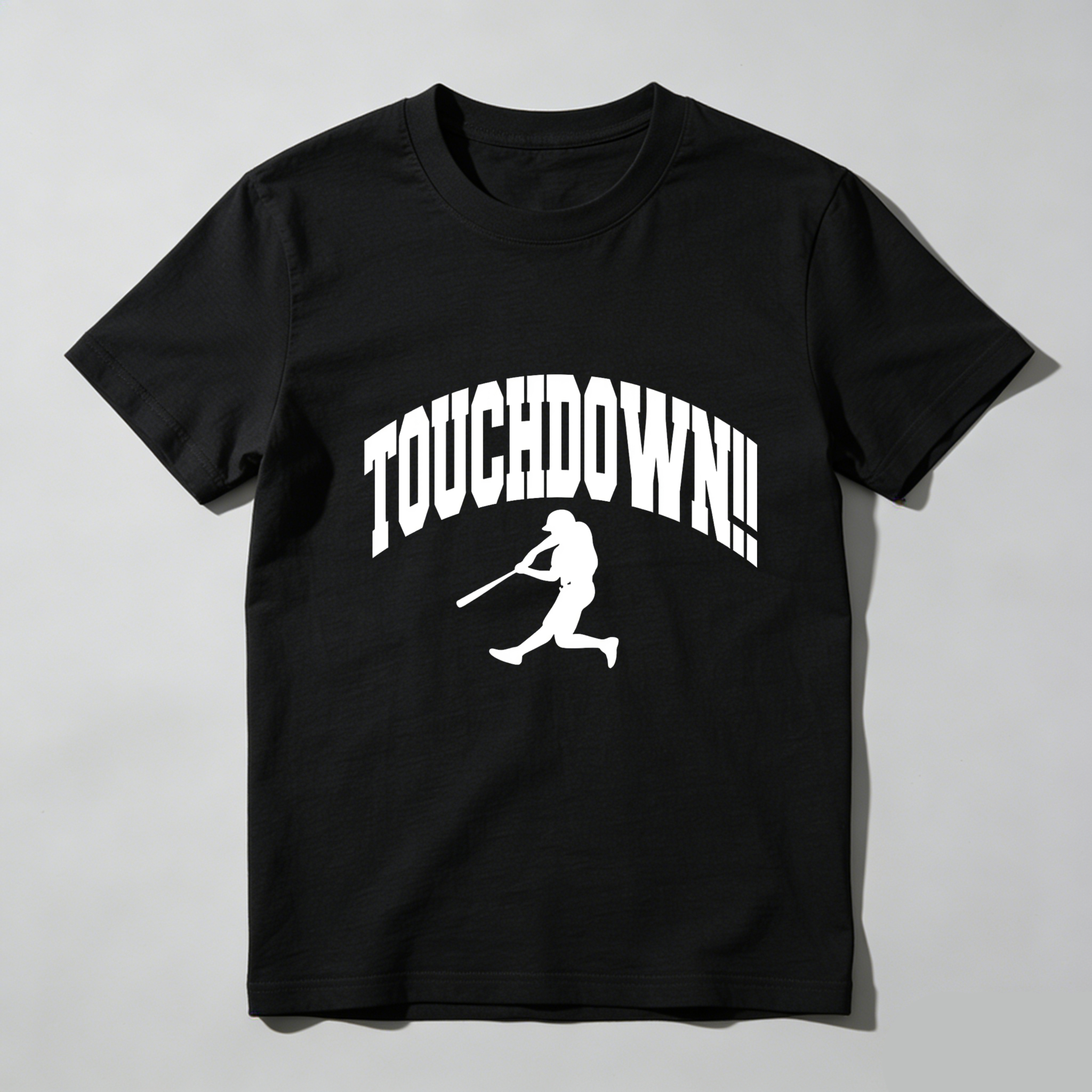 Dorawear™ Touchdown With Running Player Silhouette  T Shirt
