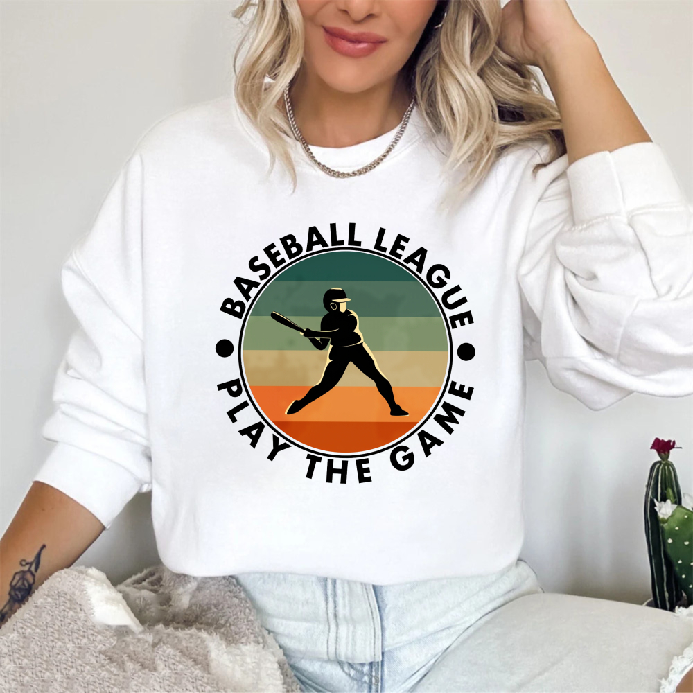 Dorawear™ Baseball League Play The Game Unisex Classic Sweatshirt