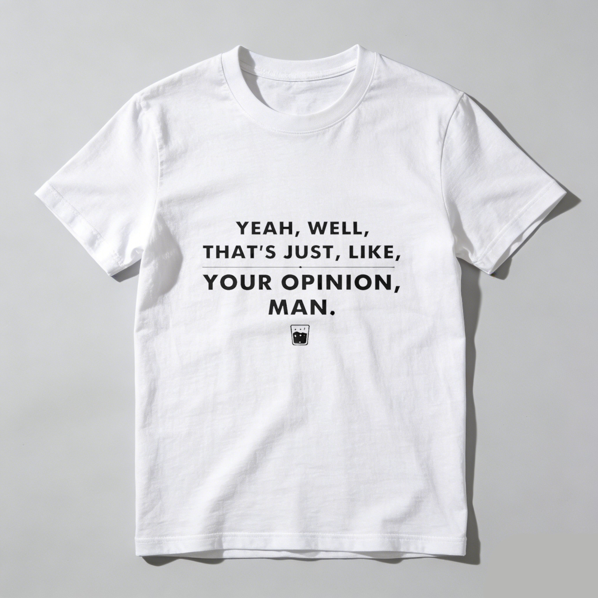 Dorawear™ Yeah Well Thats Just Like Your Opinion Man Pure Cotton Short Sleeve T Shirt-Dorawear