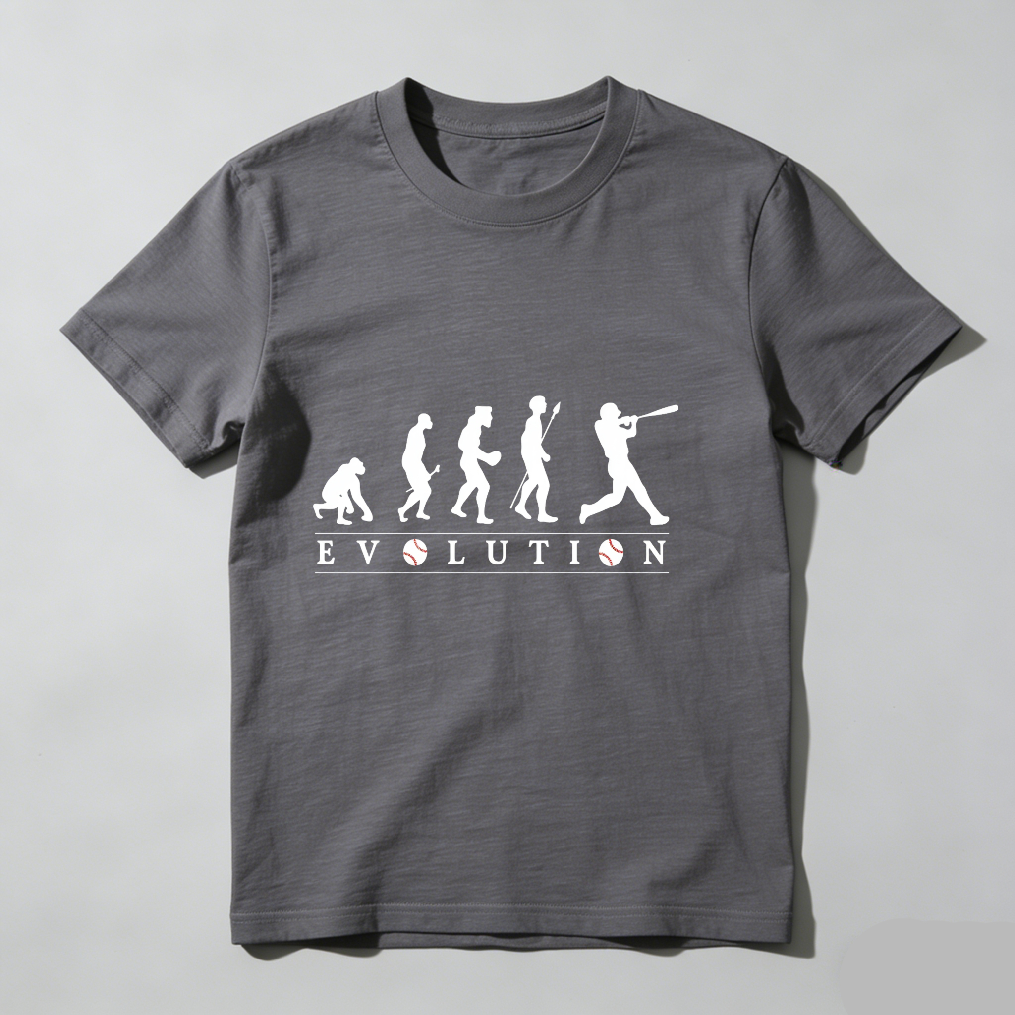 Dorawear™ Evolution Of Baseball Player  T Shirt