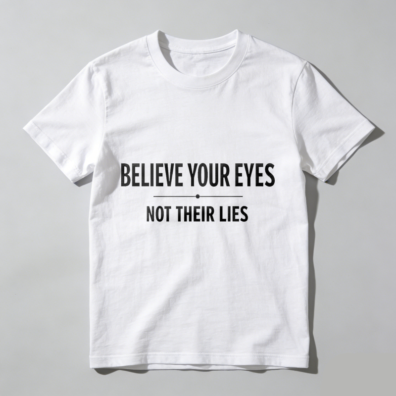 Dorawear™ Believe Your Eyes Not Their Lies T Shirt