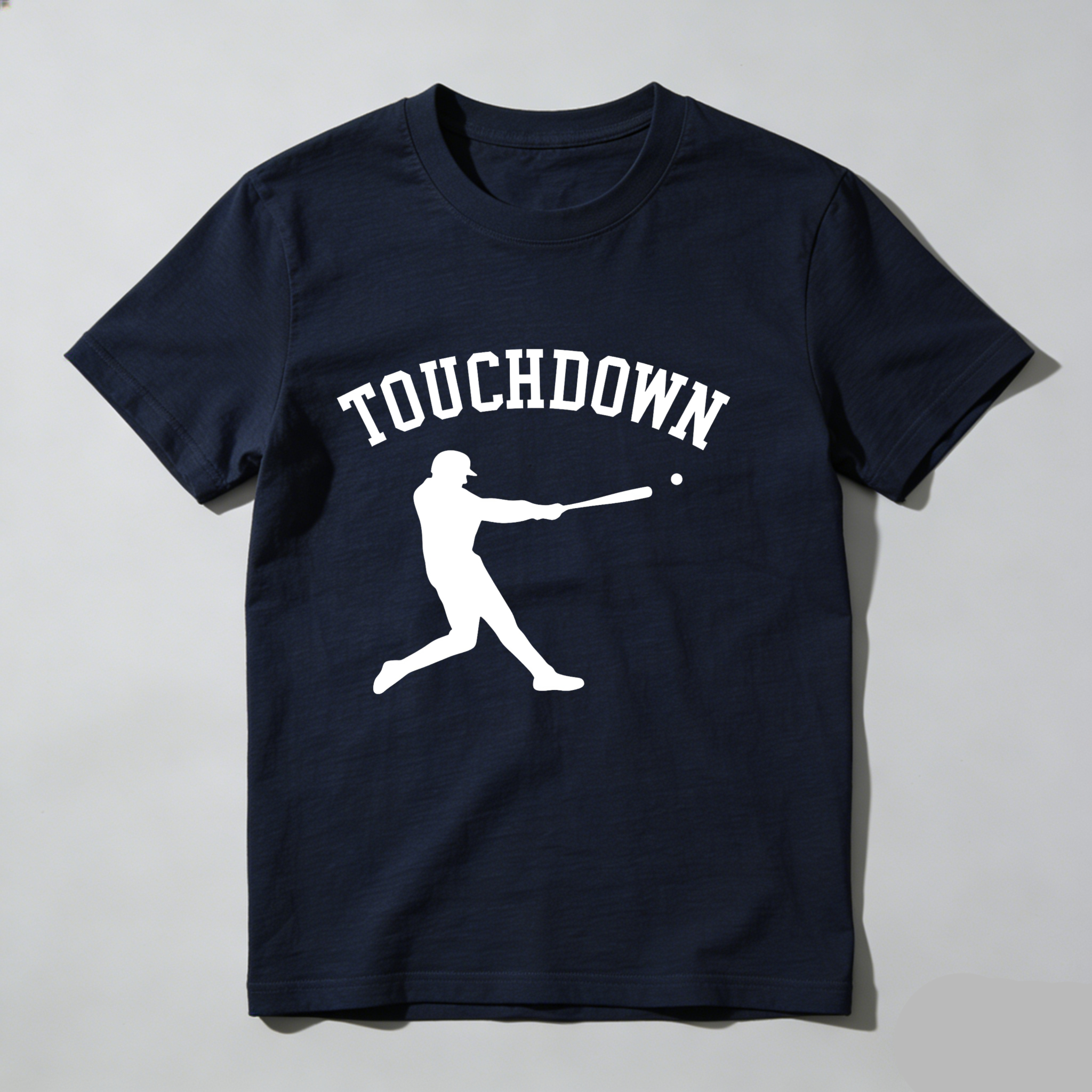 Dorawear™ Touchdown Baseball Player Swing Action T Shirt