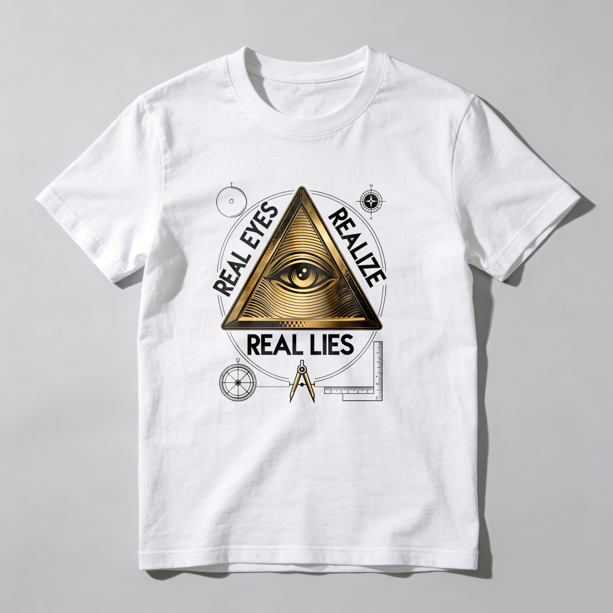 Dorawear™Real Eyes Realize Real Lies  T Shirt