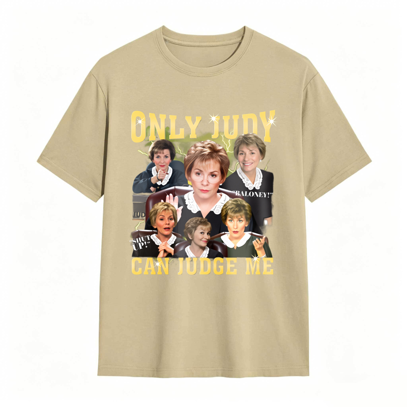 Dorawear™Only Judy Can Judge Me Golden Girls Quote Unisex Classic T-shirt