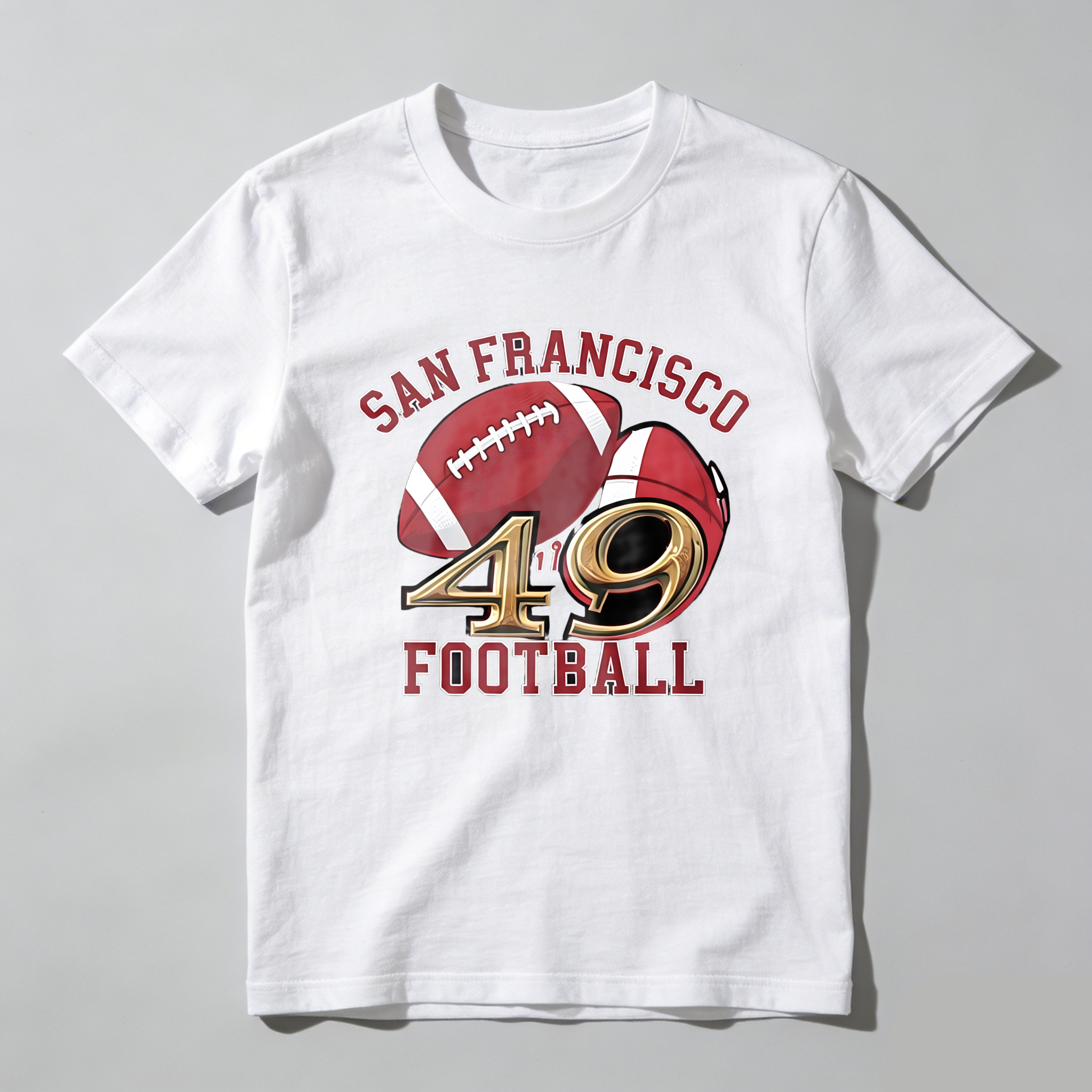 Dorawear™  San Francisco 49ers Football Design T Shirt