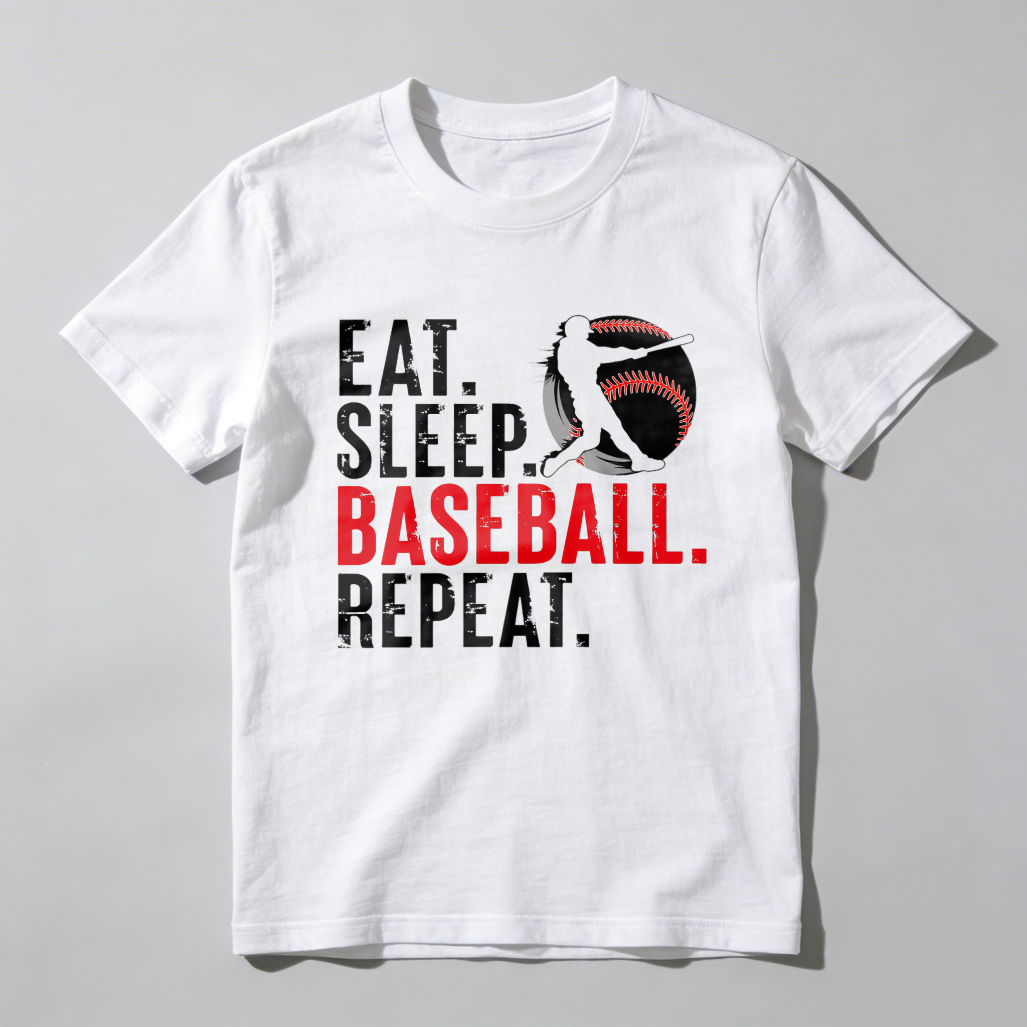 Dorawear™ Eat Sleep Baseball Repeat  T Shirt-Dorawear