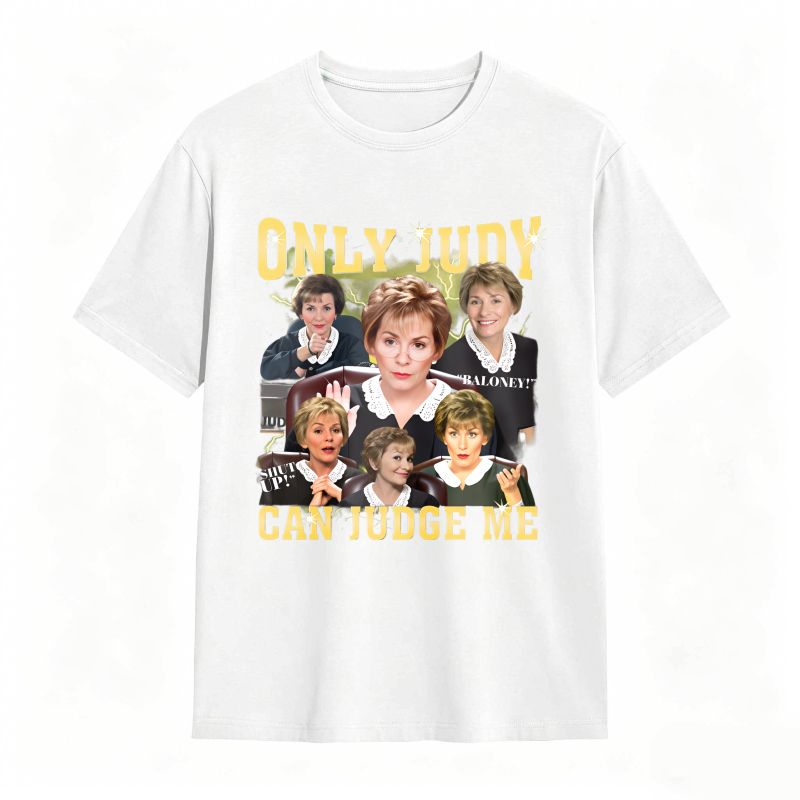Dorawear™Only Judy Can Judge Me Golden Girls Quote Unisex Classic T-shirt