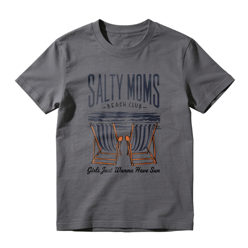 Salty Moms Beach Club Girls Just Wanna Have Sun Unisex Classic T-shirt