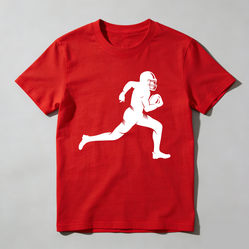 Dorawear™ Football Player Running With Ball T Shirt
