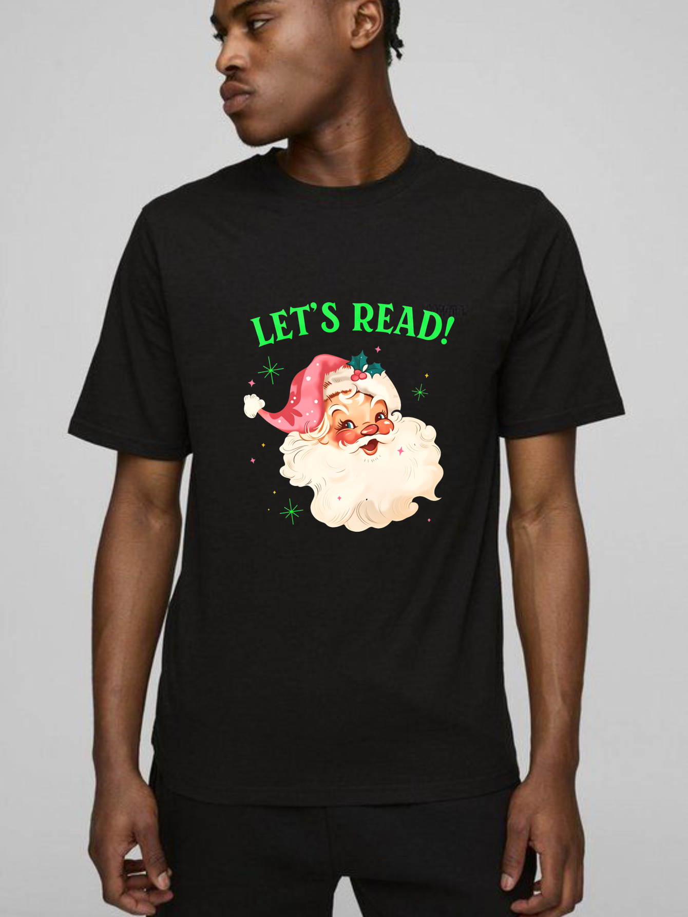 Dorawear™ Santa Claus With Book And Stars T Shirt