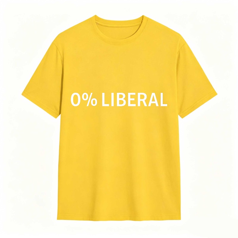 Dorawear™ 0 Percent Liberal Unisex Classic T-shirt