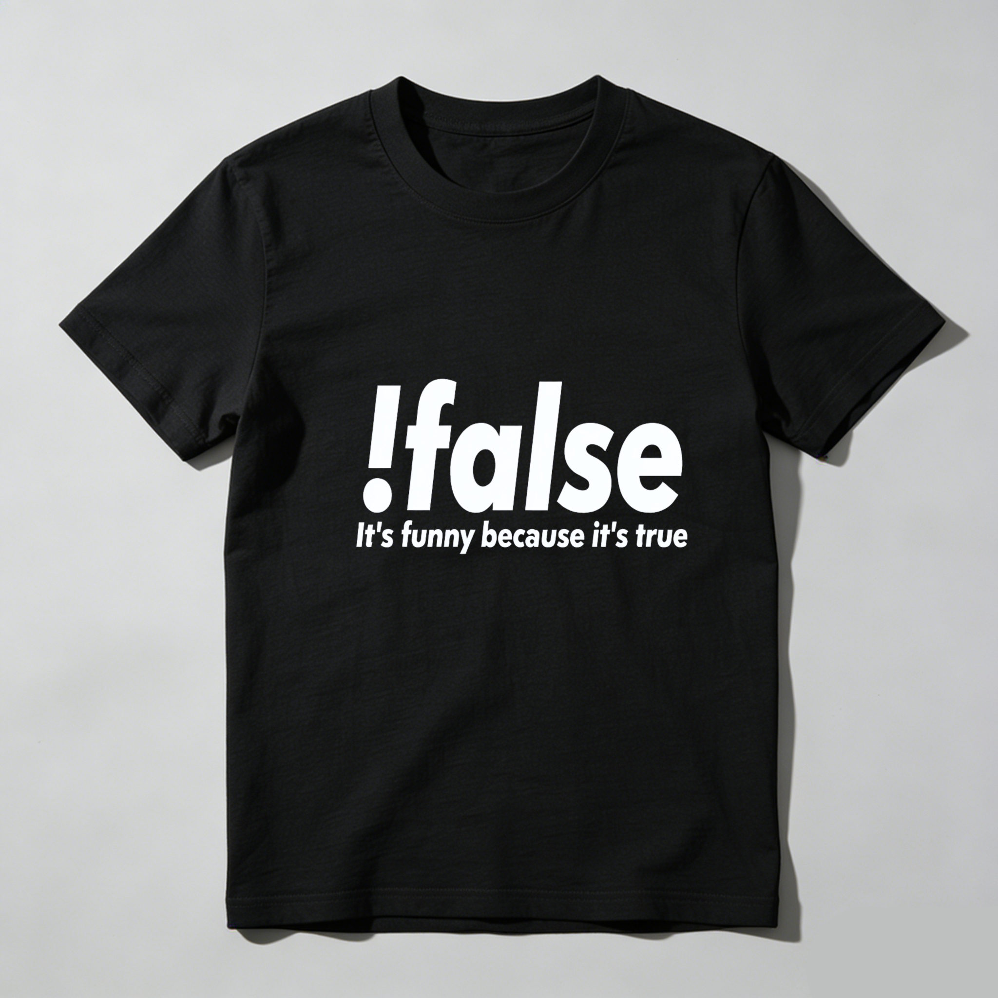 Dorawear™ Logical Truth Humor Pure Cotton Short Sleeve T Shirt-Dorawear