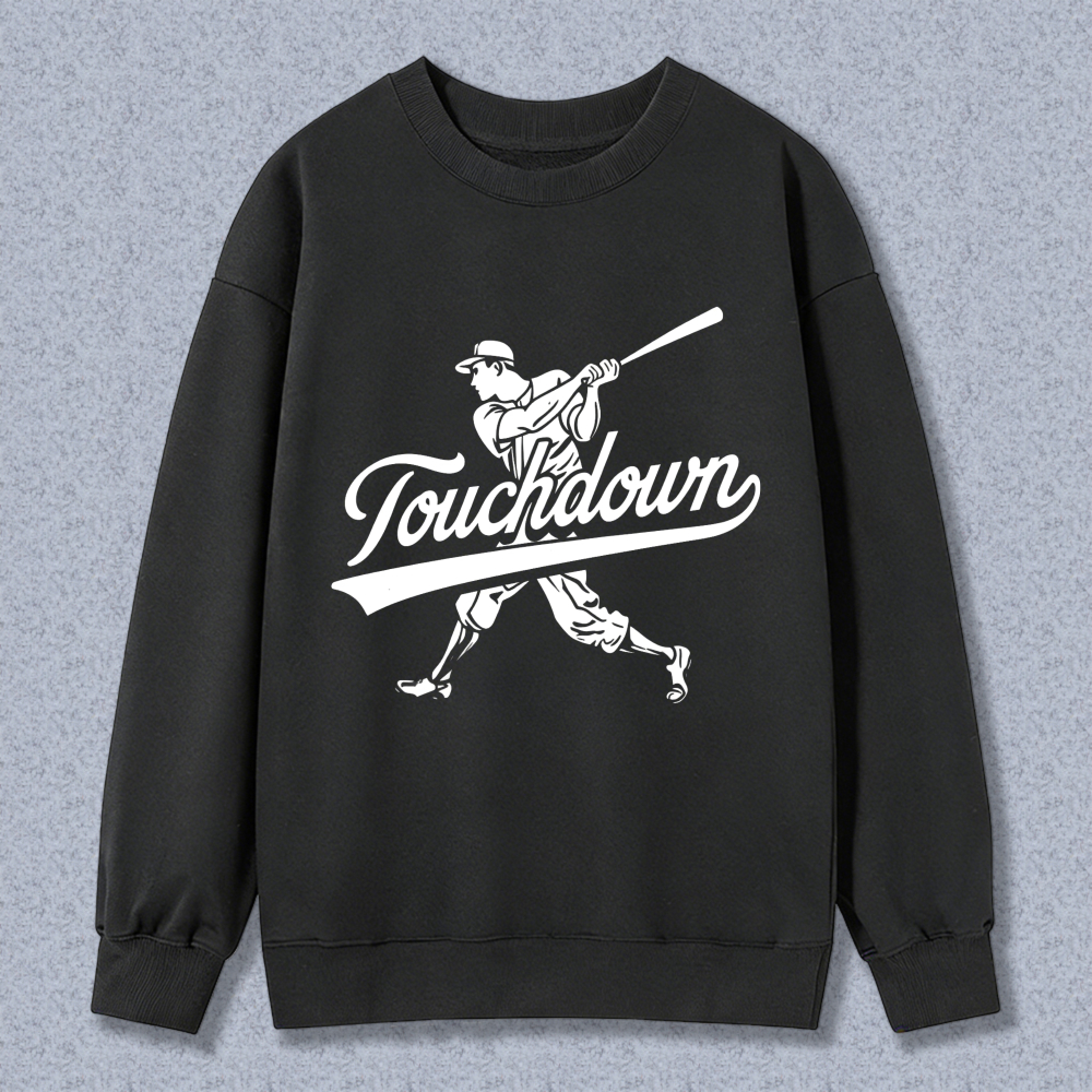 Dorawear™ Baseball Player Touchdown Unisex Classic Sweatshirt