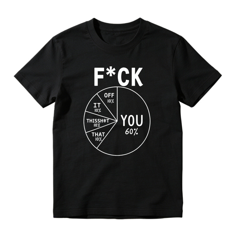Funny Pie Chart Humor Graphic Unisex Classic T-shirt
