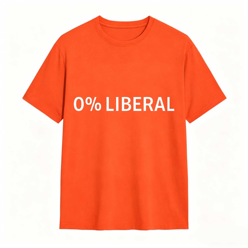 Dorawear™ 0 Percent Liberal Unisex Classic T-shirt