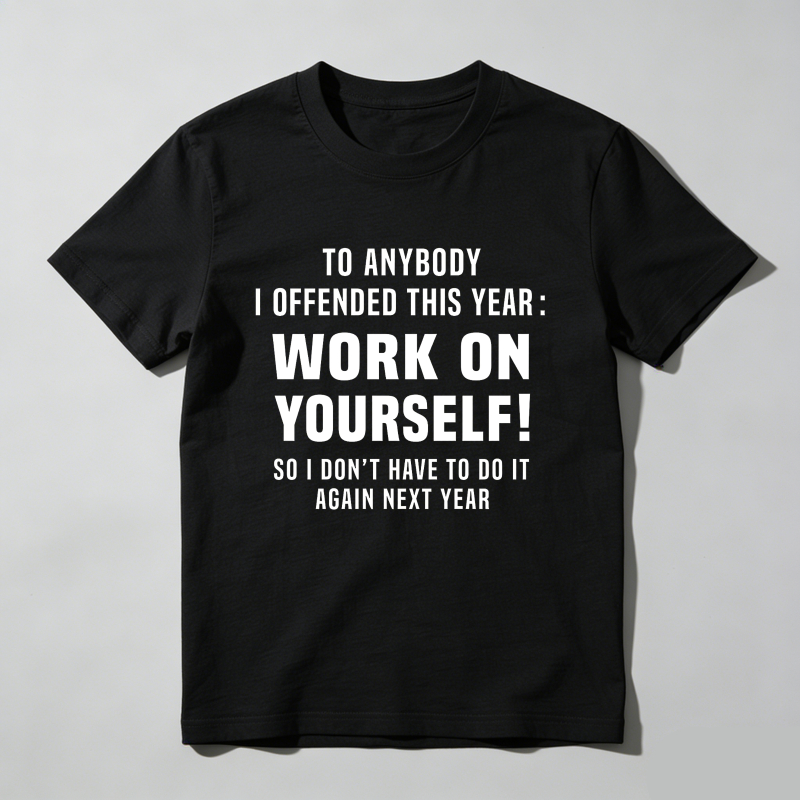 Dorawear™Funny Offensive Message T Shirt