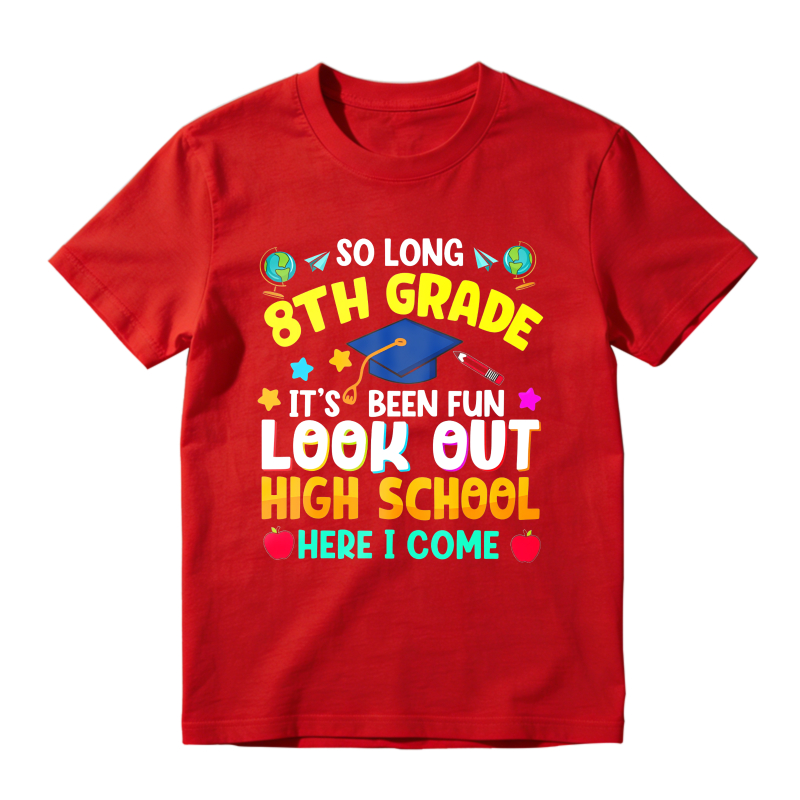 8th Grade Graduation Celebration Design Unisex Classic T-shirt