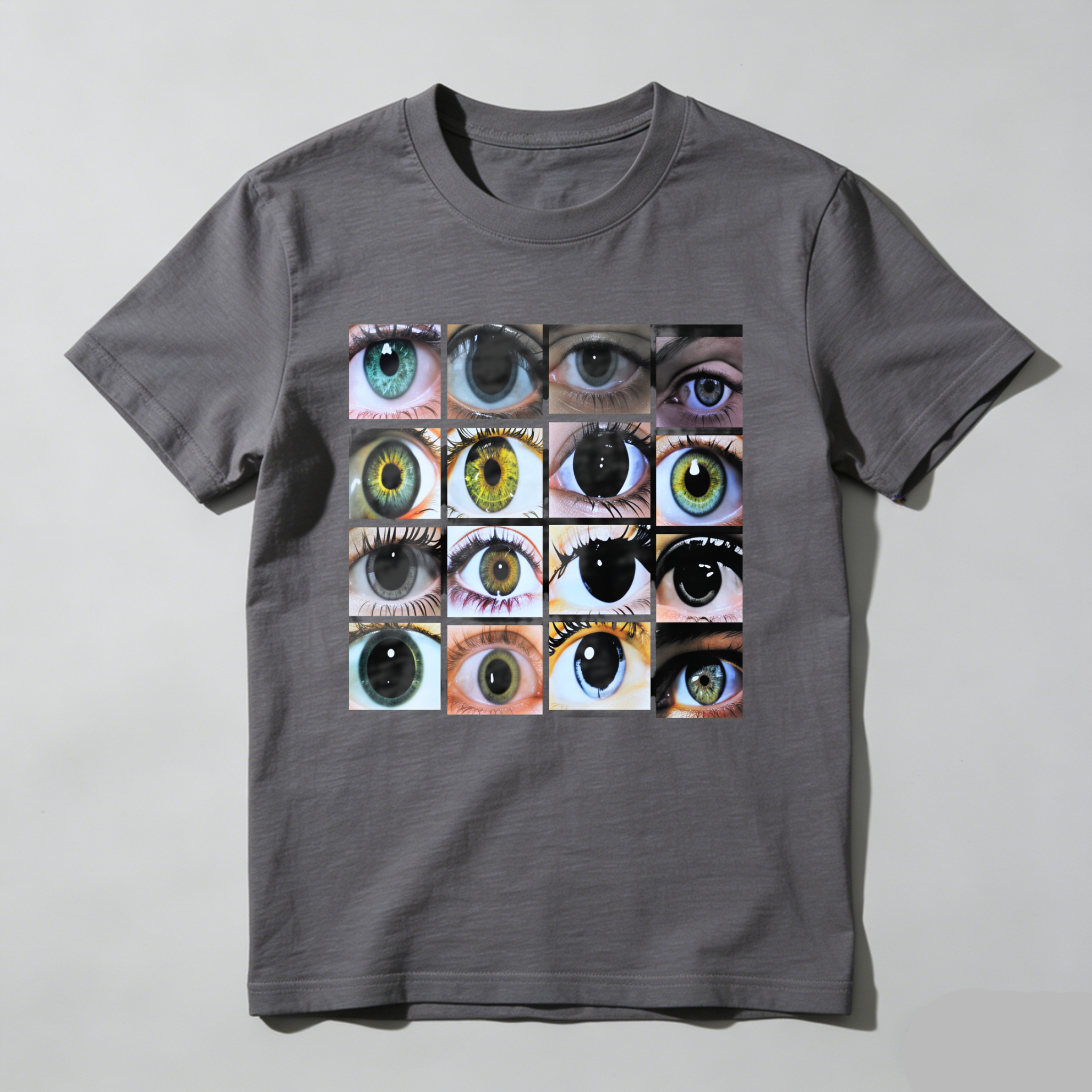 Dorawear™ Eye Grid Pattern Print Design T Shirt