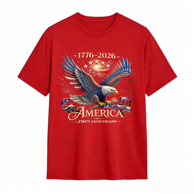Dorawear™   American Eagle 1776 2026 America 250th Anniversary T-shirt