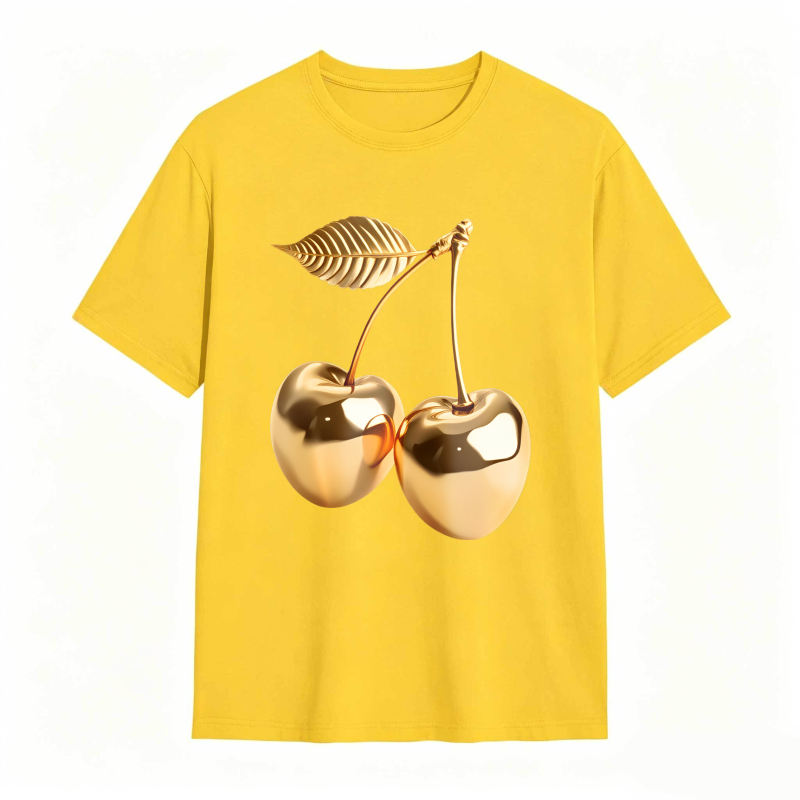 Dorawear™ Golden Cherries With Leaf Unisex Classic T-shirt