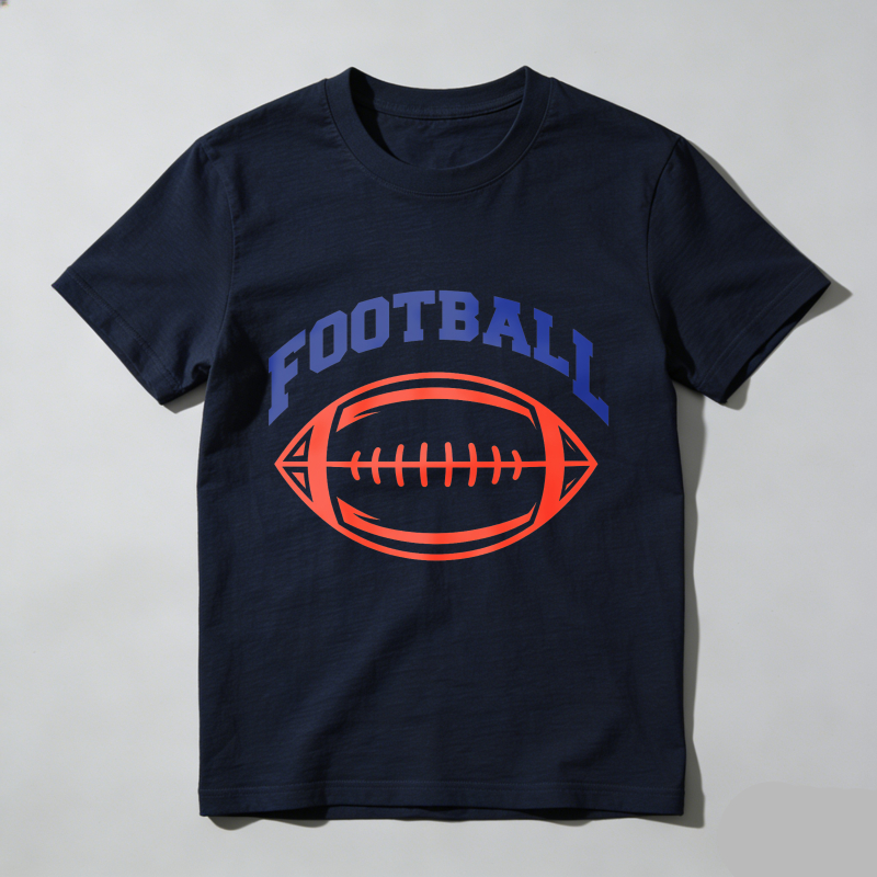 Dorawear™ Football Ball Design Print T Shirt