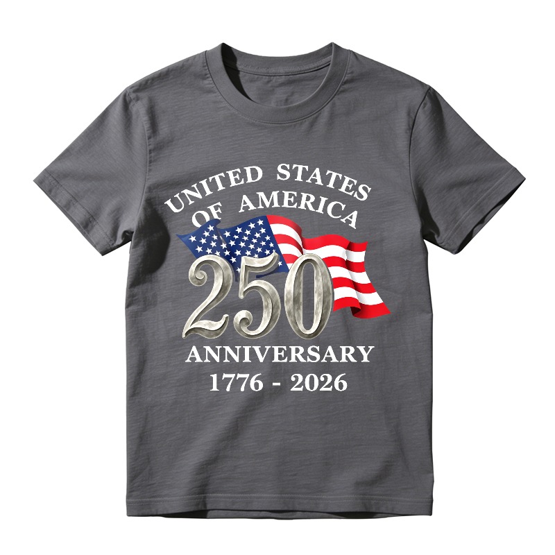 United States Of America 250 Anniversary 1776 2026 Flag Design Unisex Classic T-shirt