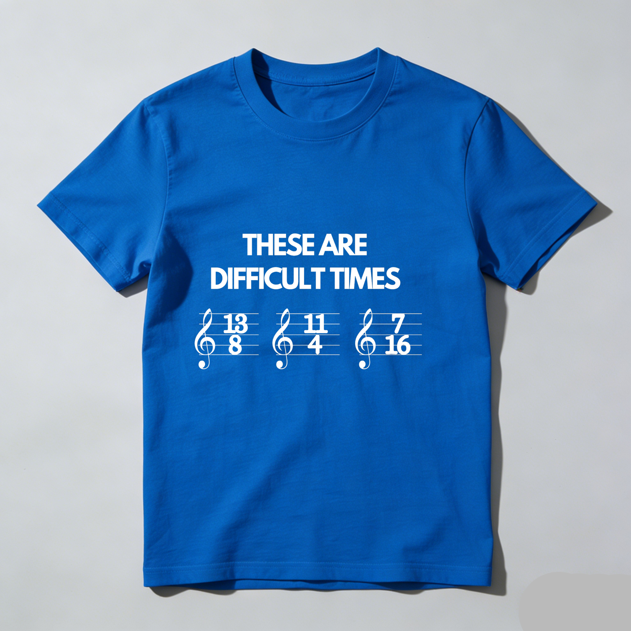 Dorawear™ These Are Difficult Times Music Notation T Shirt