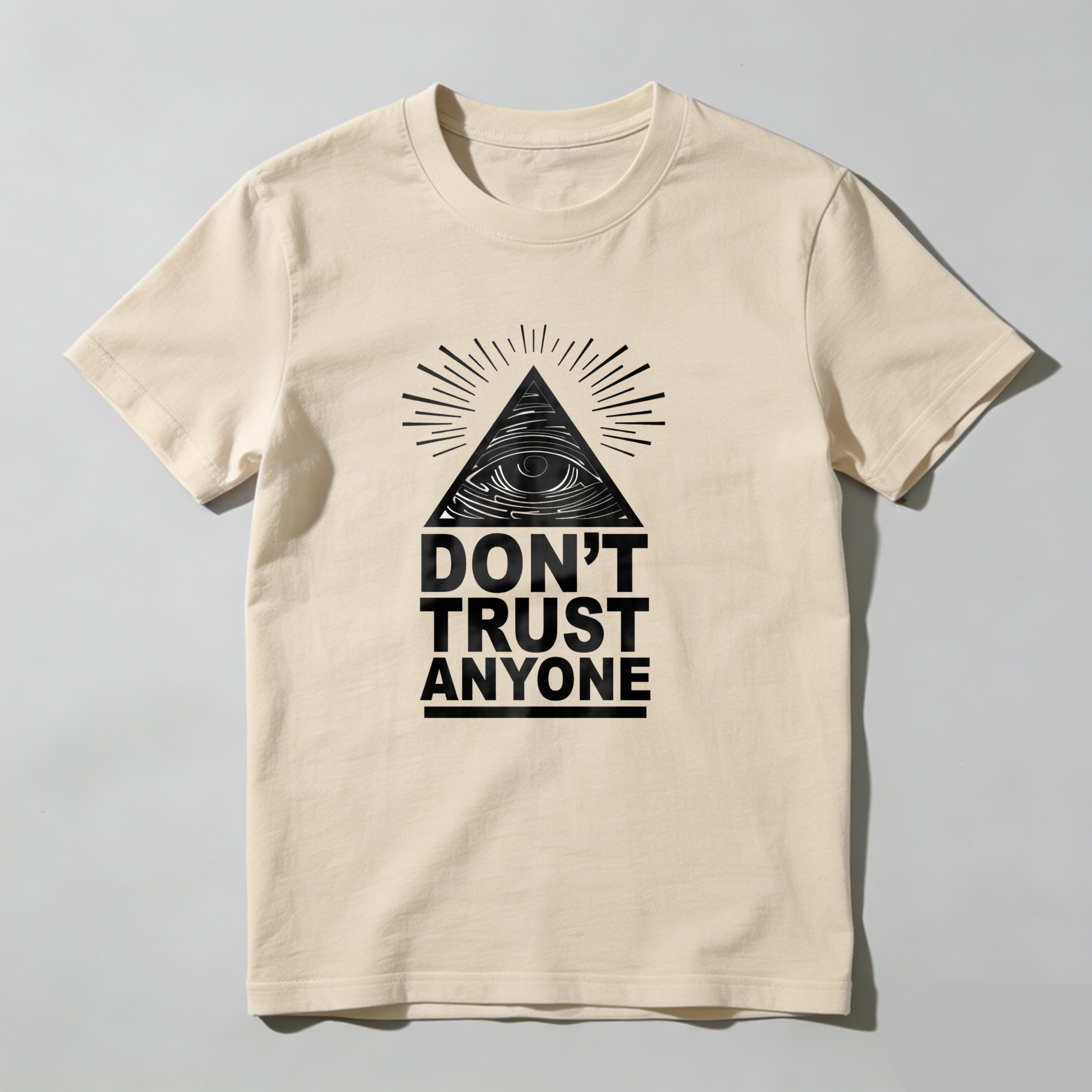 Dorawear™All Seeing Eye Don't Trust Anyone  T Shirt