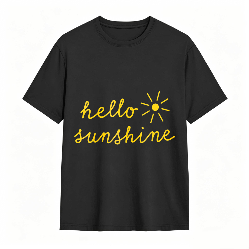 Dorawear™Hello Sunshine With Sun Icon Unisex Classic T-shirt