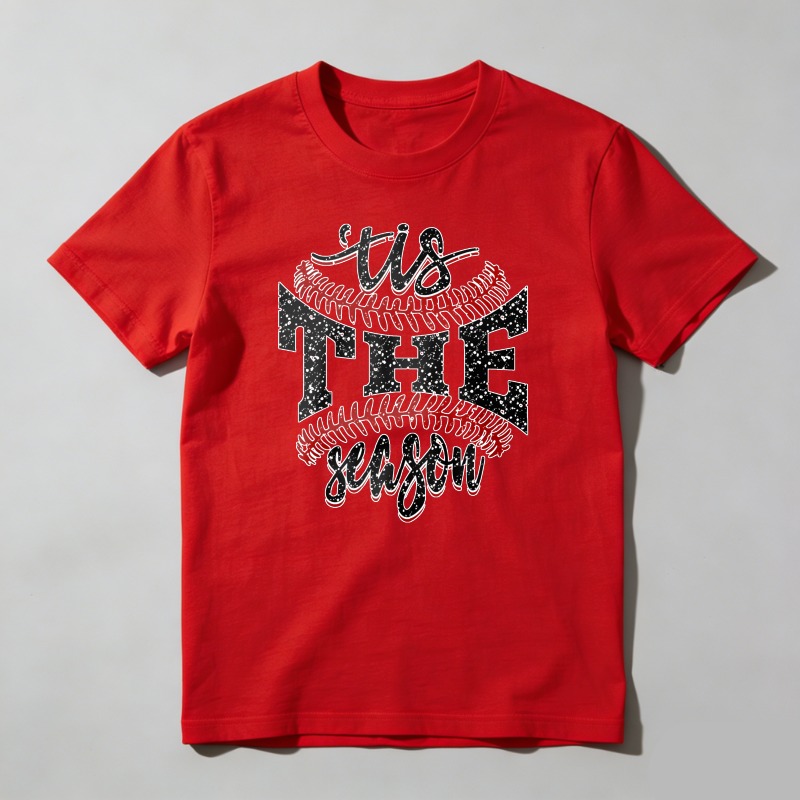 Dorawear™  Tis The Season Baseball T Shirt  100% cotton