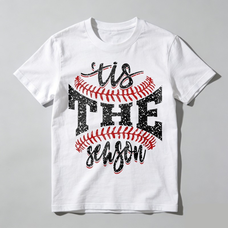 Dorawear™  Tis The Season Baseball T Shirt  100% cotton