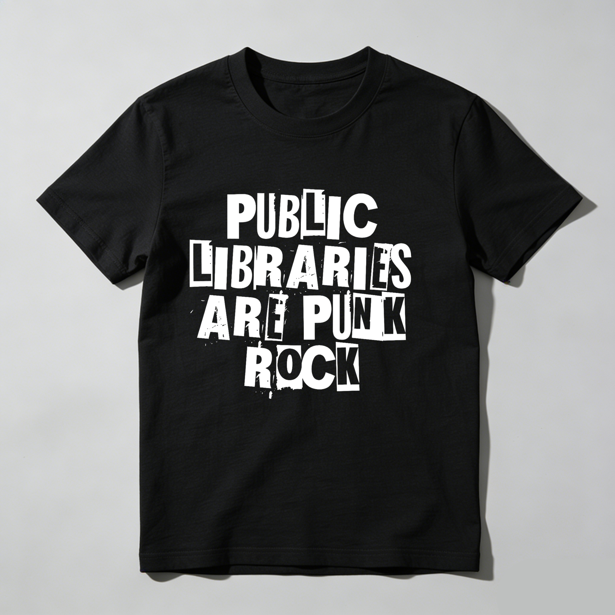 Dorawear™ Public Libraries Are Punk Rock T Shirt