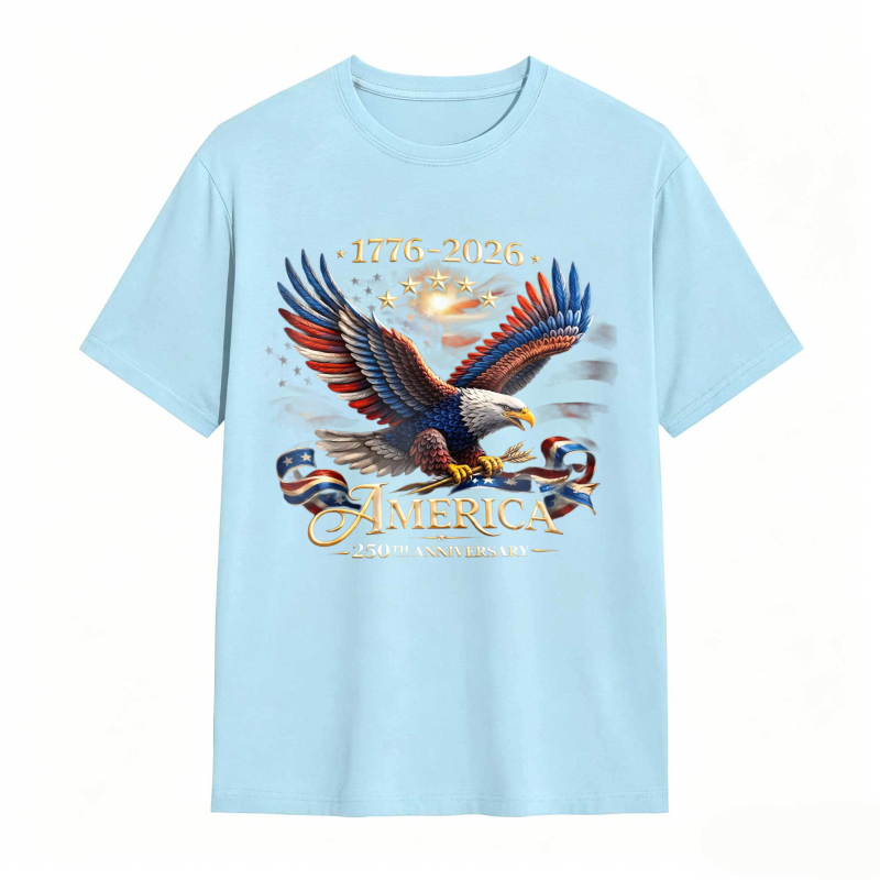 Dorawear™   American Eagle 1776 2026 America 250th Anniversary T-shirt