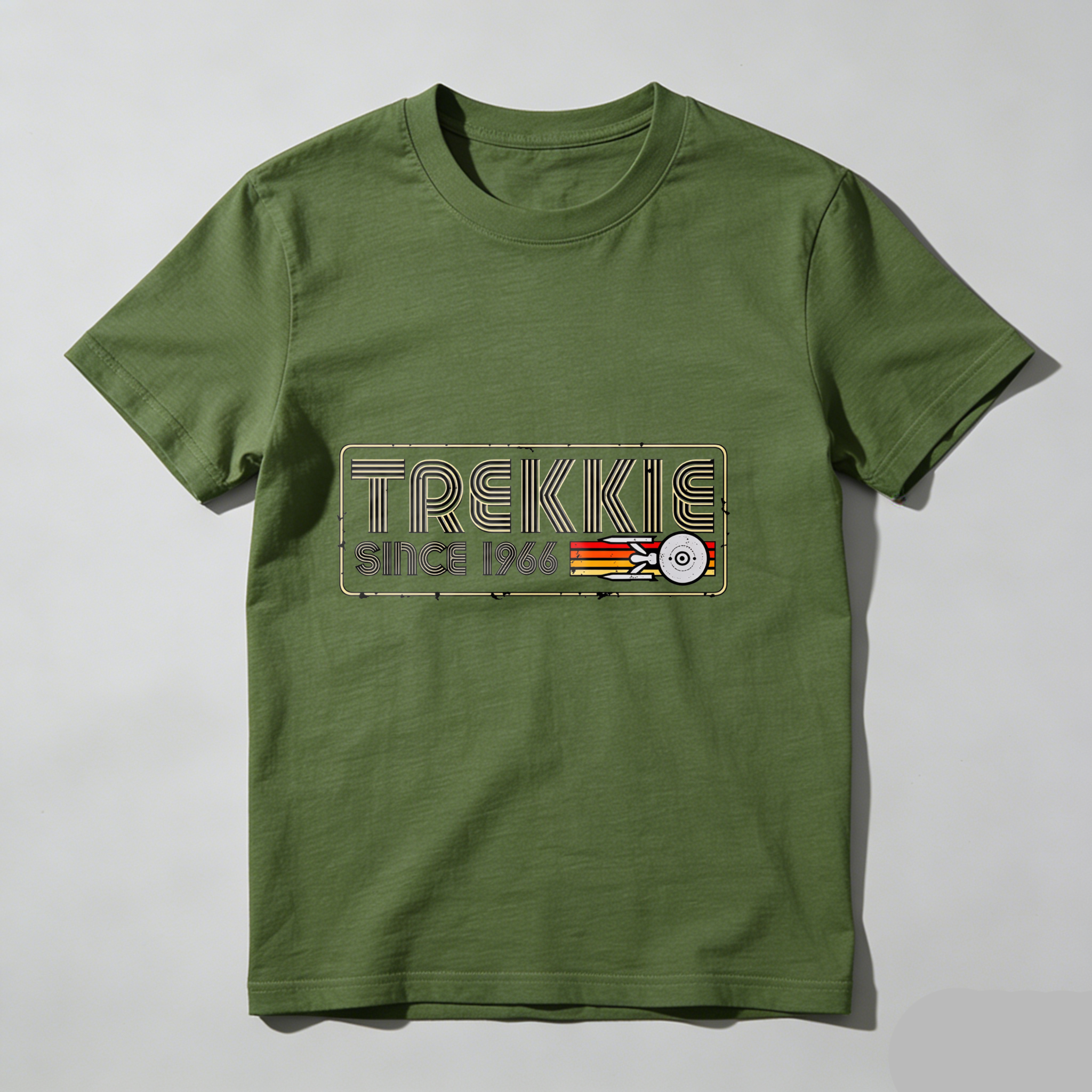 Dorawear™ Trekkie Since 1966 Starfleet Emblem T Shirt
