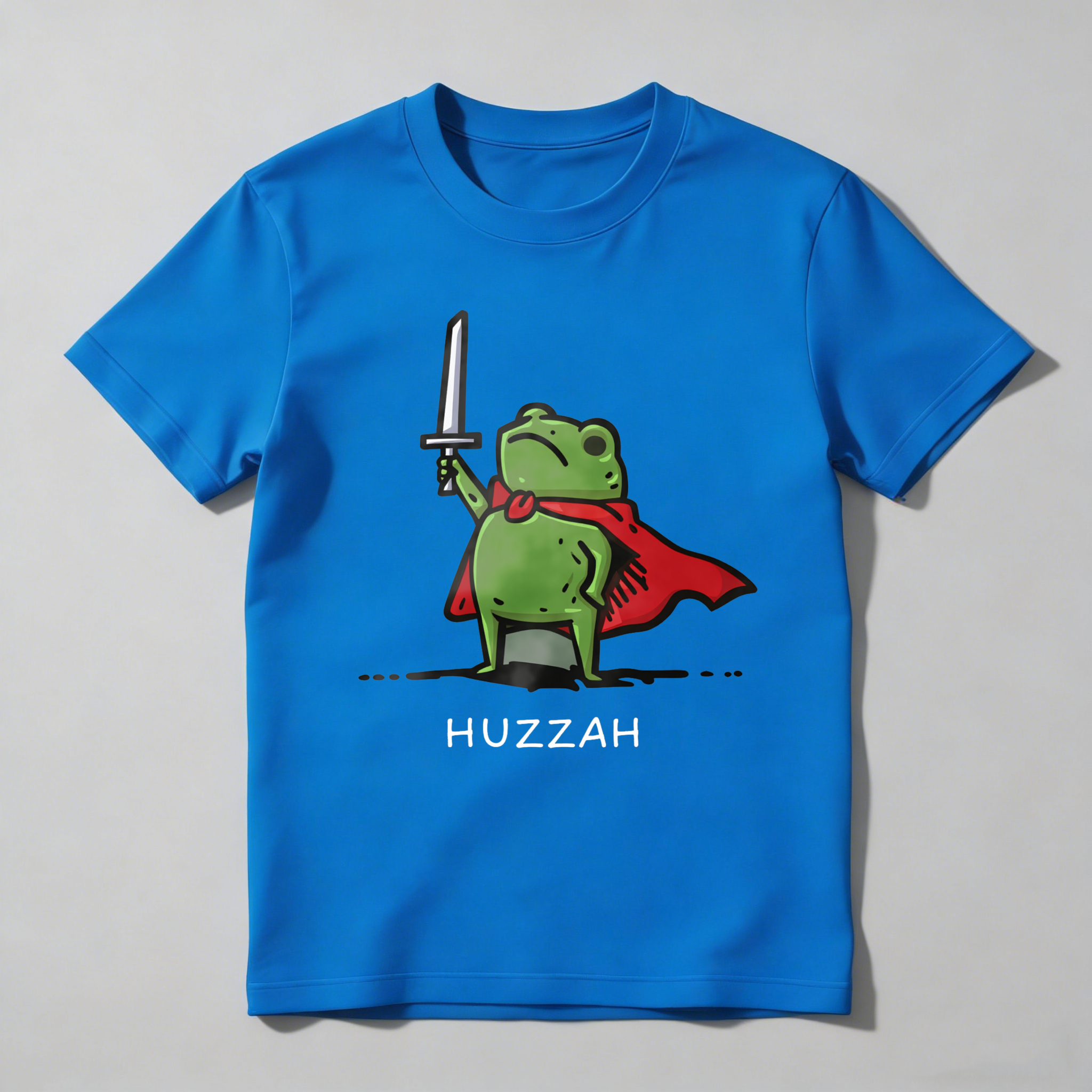 Dorawear™ Frog With Sword And Cape Huzzah T Shirt