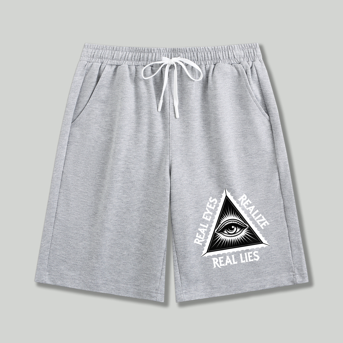 Dorawear™ All Seeing Eye Real Eyes Realize Real Lies Shorts