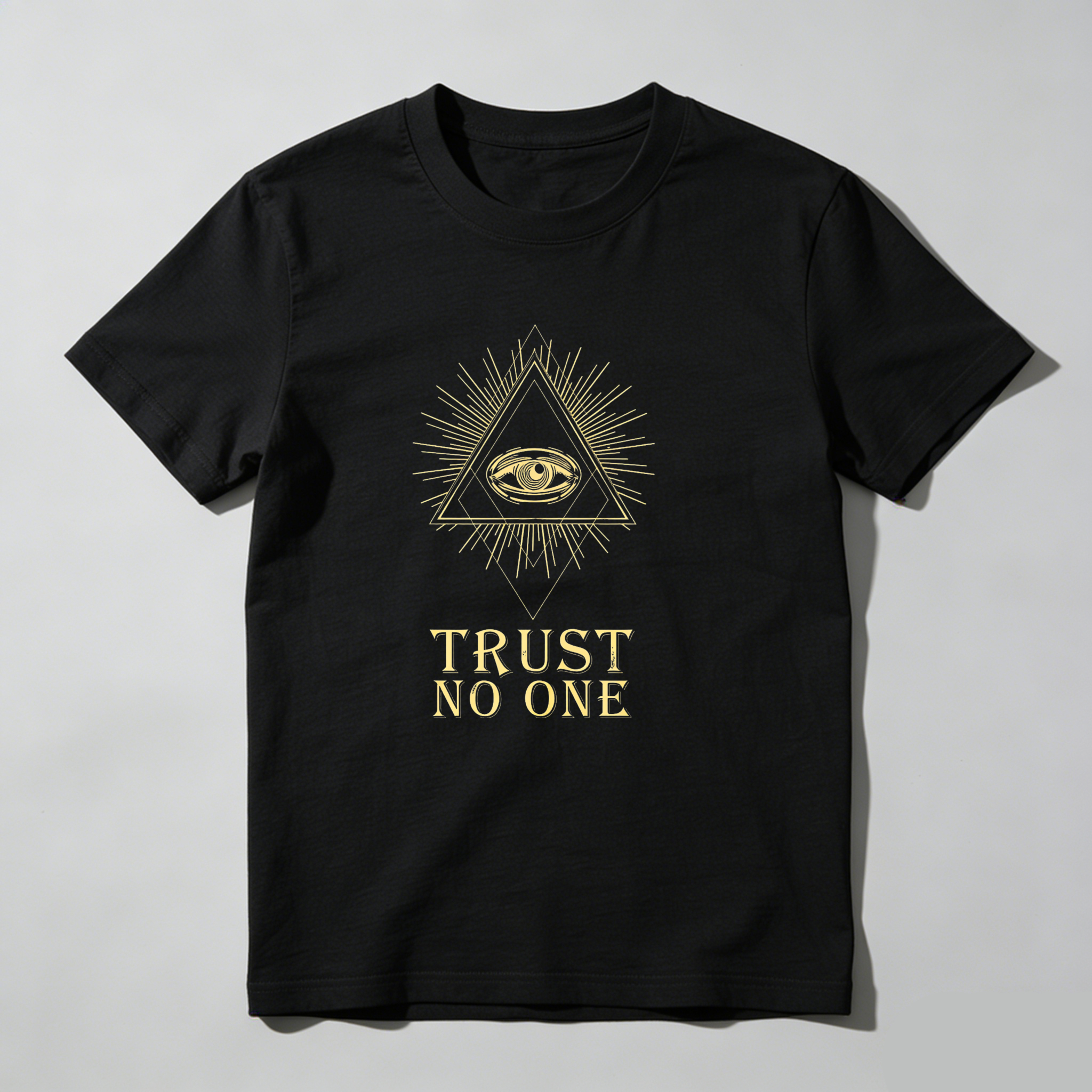 Dorawear™All Seeing Eye Trust No One  T Shirt