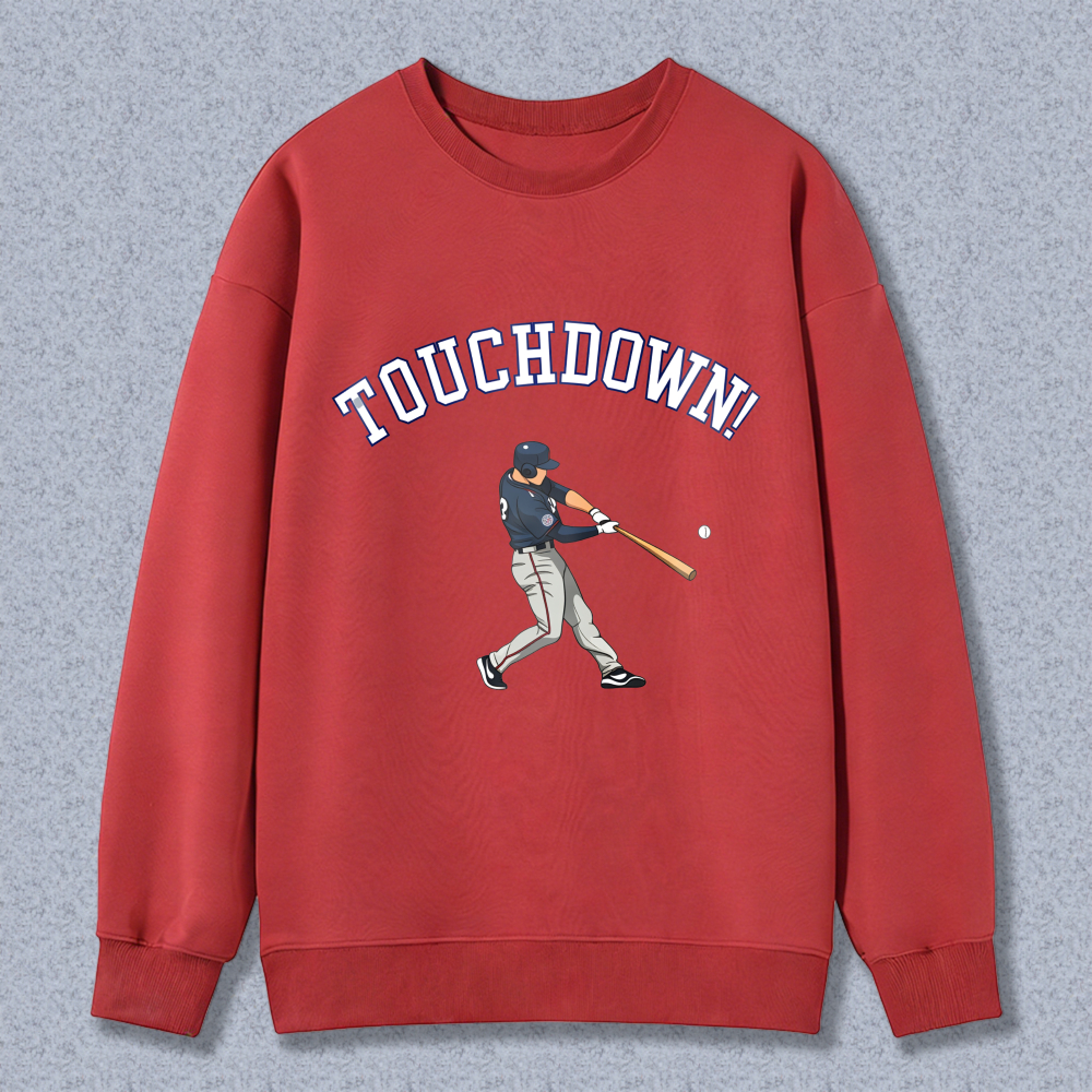 Dorawear™ Baseball Player Touchdown Unisex Classic Sweatshirt