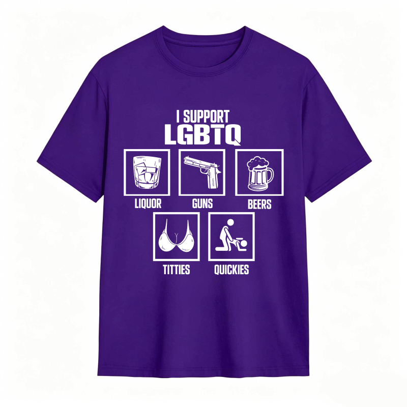 I Support LGBTQ Shirt Funny Meme Shirt