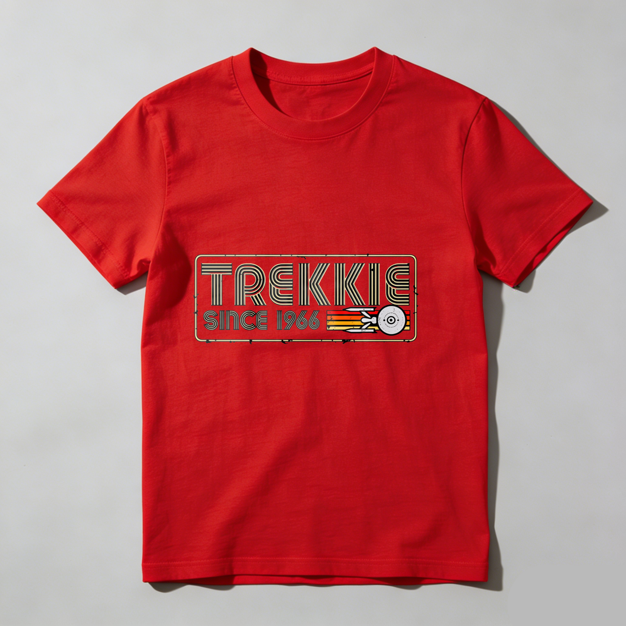 Dorawear™ Trekkie Since 1966 Starfleet Emblem T Shirt