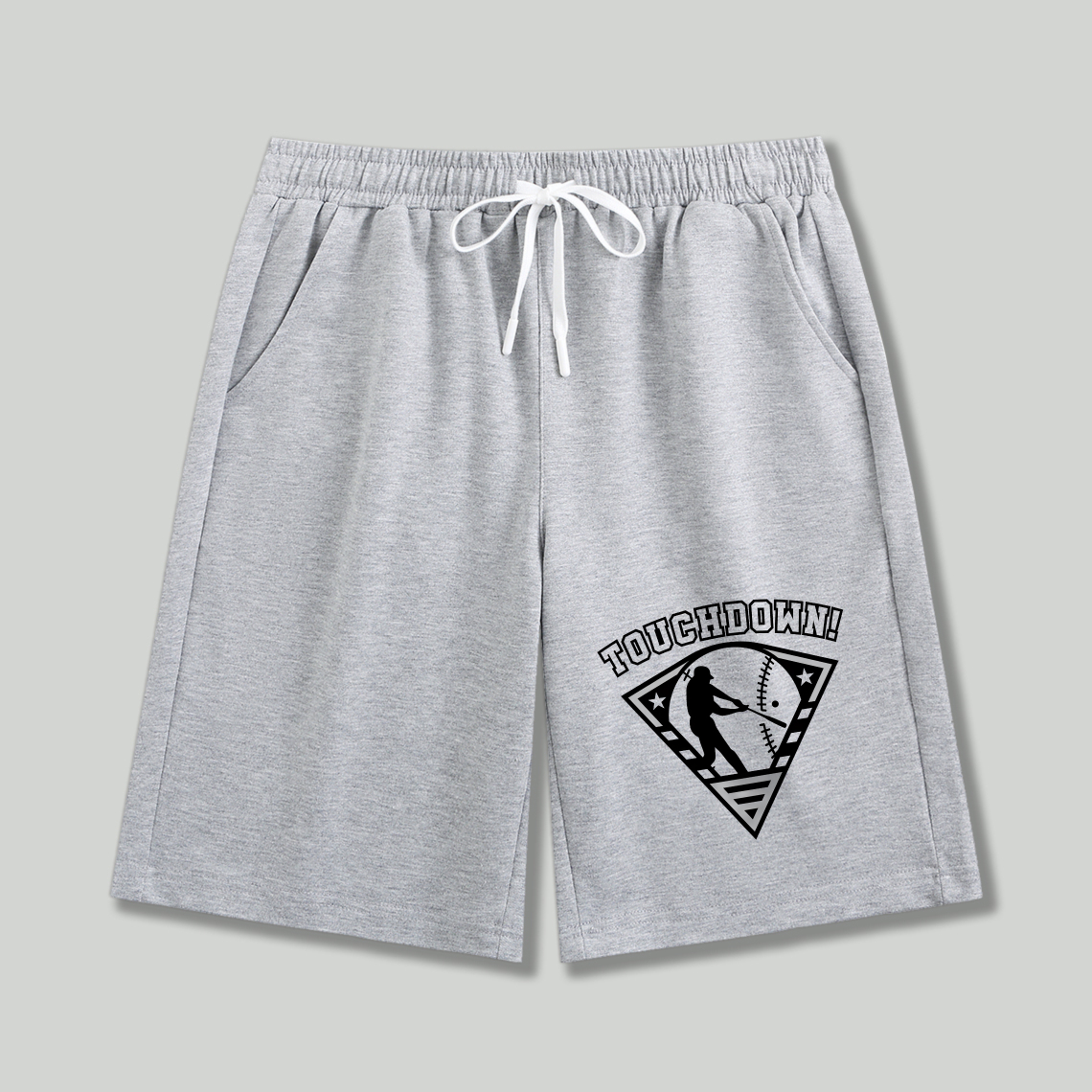 Dorawear™ Touchdown Baseball Player Design Shorts-Dorawear