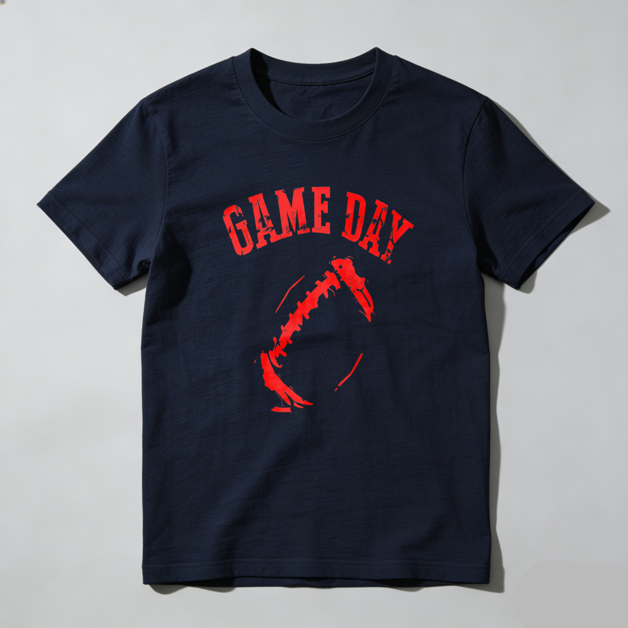 Dorawear™ Game Day Football Design Print  T Shirt-Dorawear