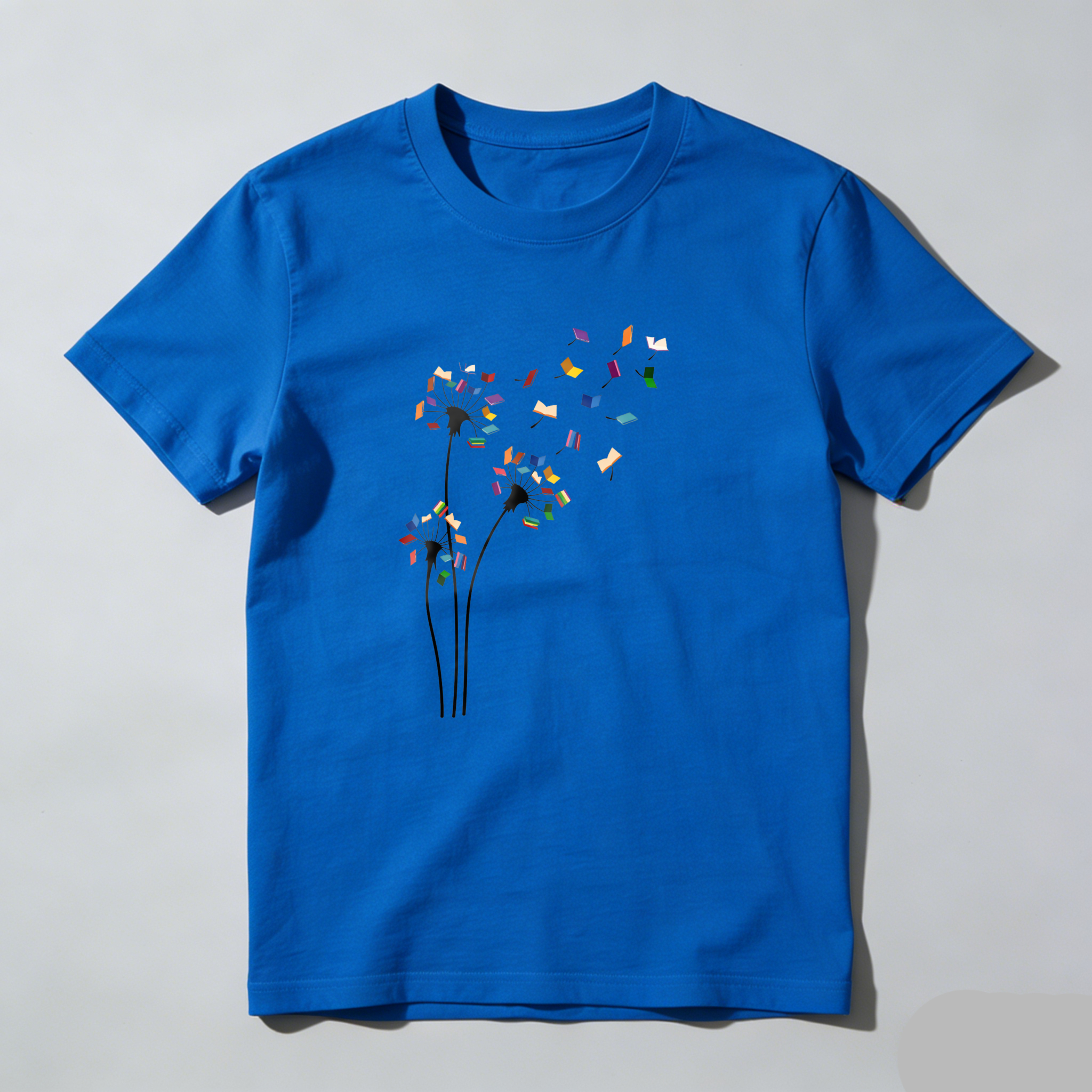 Dorawear™ Colorful Confetti Scattered Heart Shape Design T Shirt