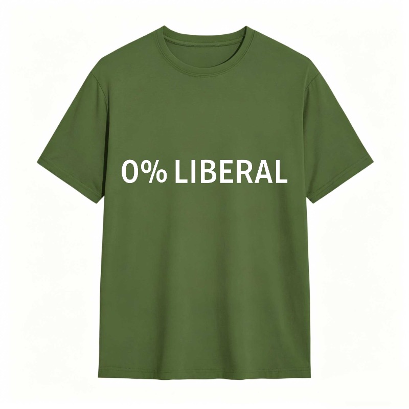 Dorawear™ 0 Percent Liberal Unisex Classic T-shirt
