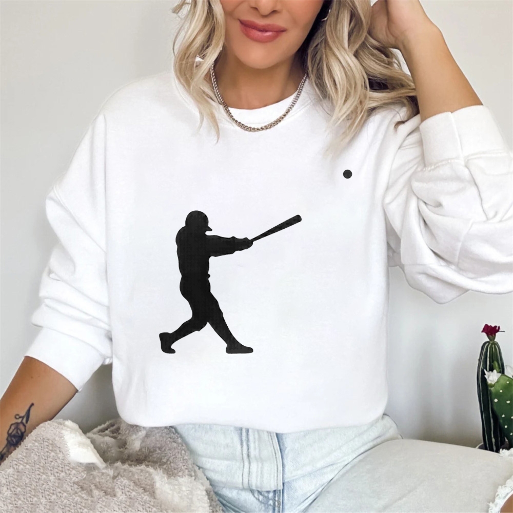 Dorawear™ Baseball Player Silhouette Unisex Classic Sweatshirt