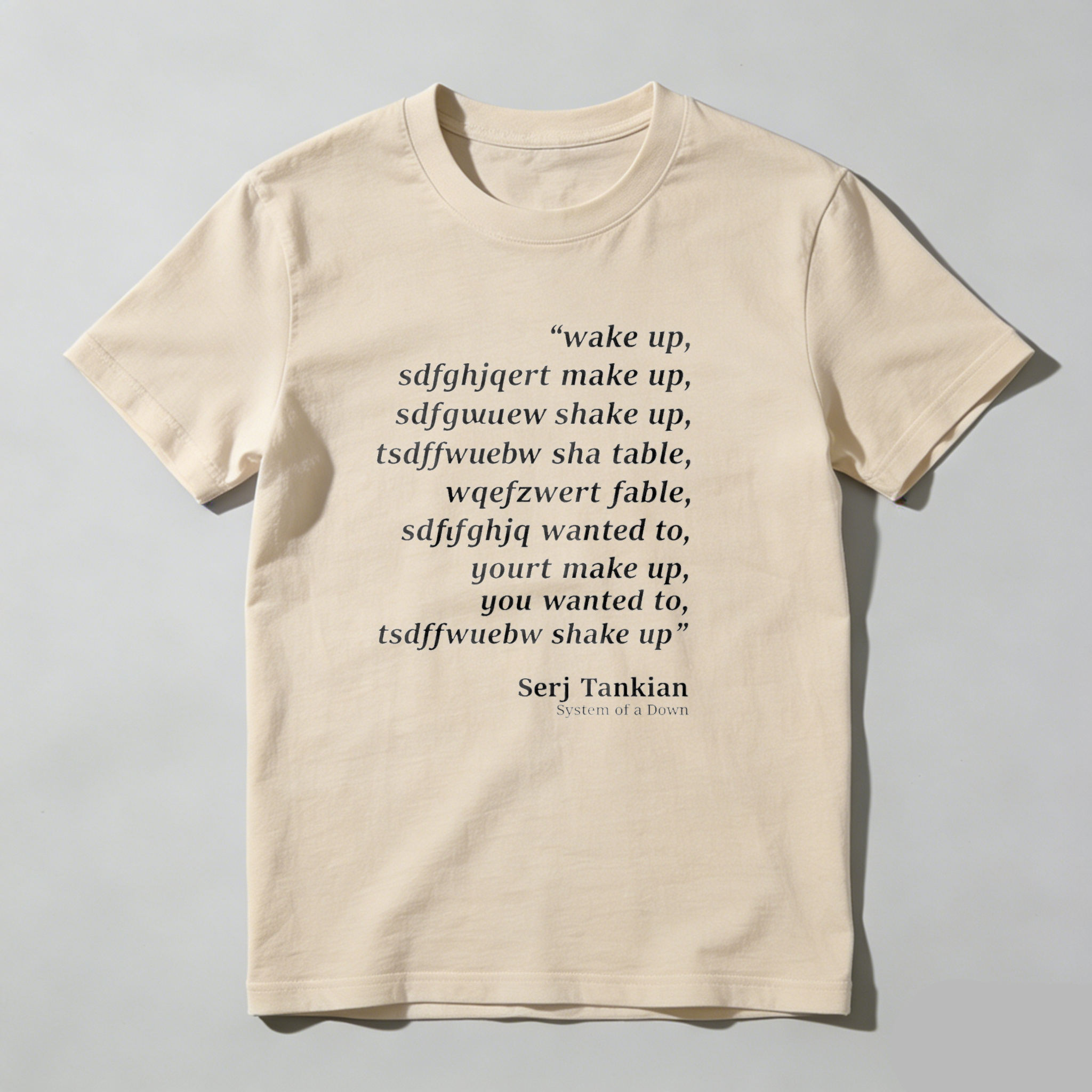 Dorawear™ Wake Up Make Up Shake Up You Wanted To T Shirt