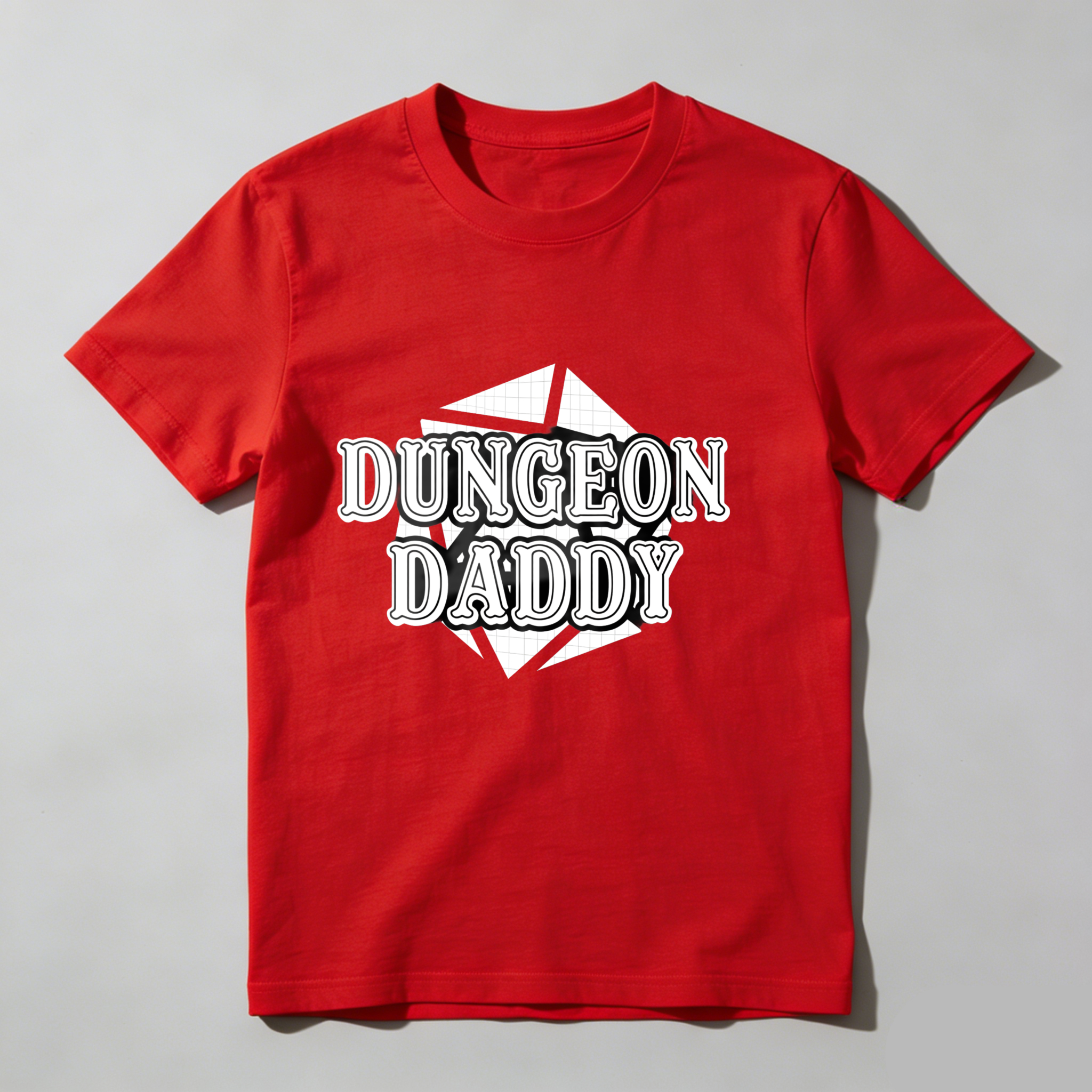 Dorawear Dungeon Daddy Dice Design Print T Shirt