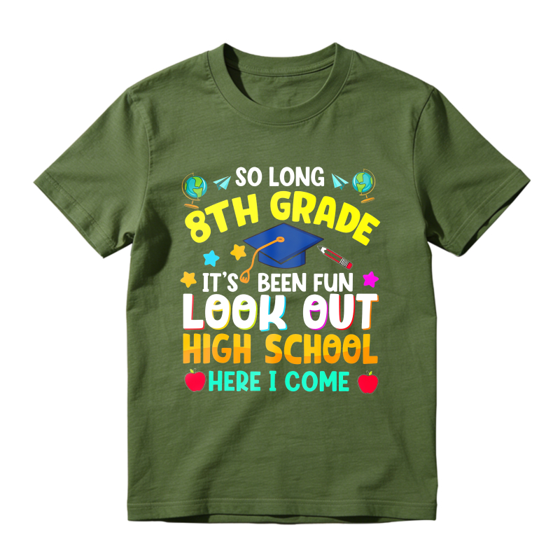 8th Grade Graduation Celebration Design Unisex Classic T-shirt