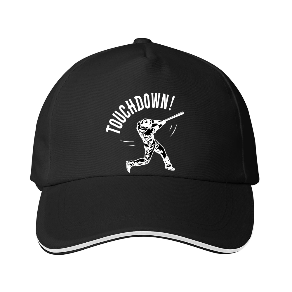 Dorawear™ Baseball Cap Touchdown Baseball Player Graphic For Sports Fans
