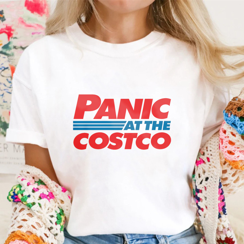 Panic At The Costco Funny Meme Comfort Colors T-shirt
